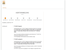 Tablet Screenshot of agenturanmeldung.ftigroup-service.de